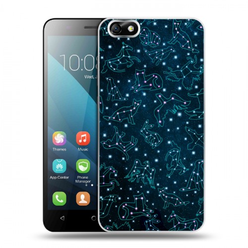 Дизайнерский пластиковый чехол для Huawei Honor 4X Созвездия