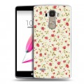 Дизайнерский пластиковый чехол для LG G4 Stylus Пастельные узоры