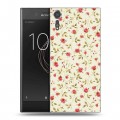 Дизайнерский пластиковый чехол для Sony Xperia XZs Пастельные узоры