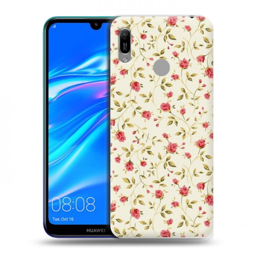 Дизайнерский пластиковый чехол для Huawei Y6 (2019) Пастельные узоры