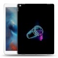 Дизайнерский пластиковый чехол для Ipad Pro Минимализм на черном