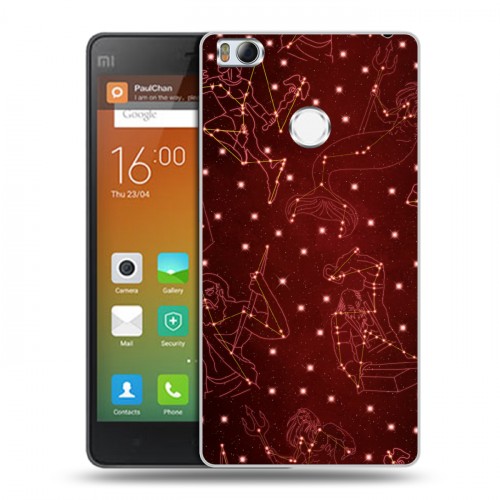 Дизайнерский силиконовый чехол для Xiaomi Mi4S Созвездия