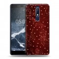 Дизайнерский пластиковый чехол для Nokia 5.1 Созвездия