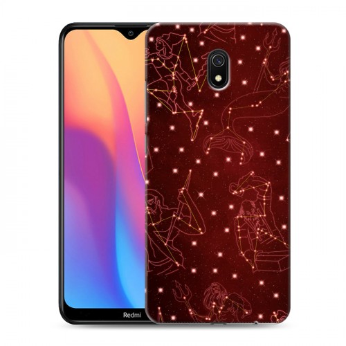 Дизайнерский силиконовый с усиленными углами чехол для Xiaomi RedMi 8A Созвездия