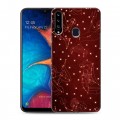 Дизайнерский пластиковый чехол для Samsung Galaxy A20s Созвездия