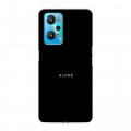 Дизайнерский силиконовый чехол для Realme GT Neo 2 Минимализм на черном