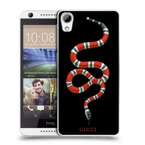 Дизайнерский силиконовый чехол для HTC Desire 626 Хайп и мода