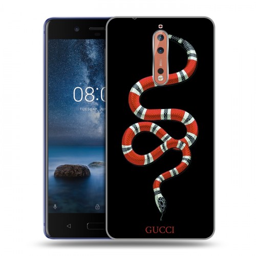 Дизайнерский пластиковый чехол для Nokia 8 Хайп и мода