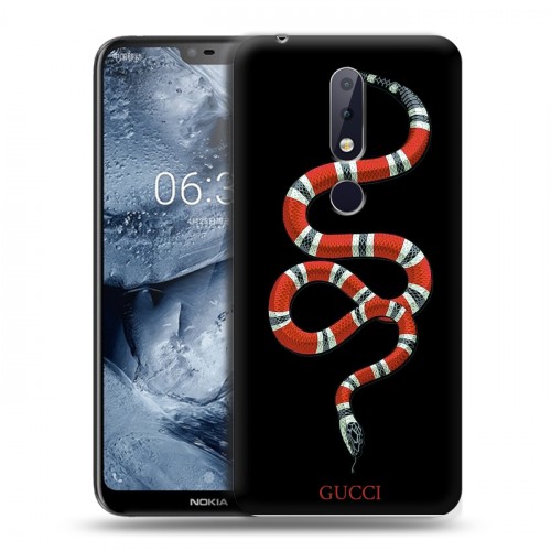 Дизайнерский пластиковый чехол для Nokia 6.1 Plus Хайп и мода