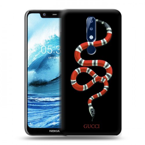 Дизайнерский пластиковый чехол для Nokia 5.1 Plus Хайп и мода