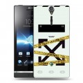 Дизайнерский пластиковый чехол для Sony Xperia S Хайп и мода