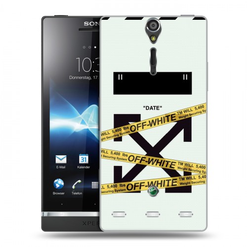 Дизайнерский пластиковый чехол для Sony Xperia S Хайп и мода