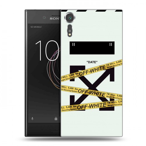 Дизайнерский пластиковый чехол для Sony Xperia XZs Хайп и мода