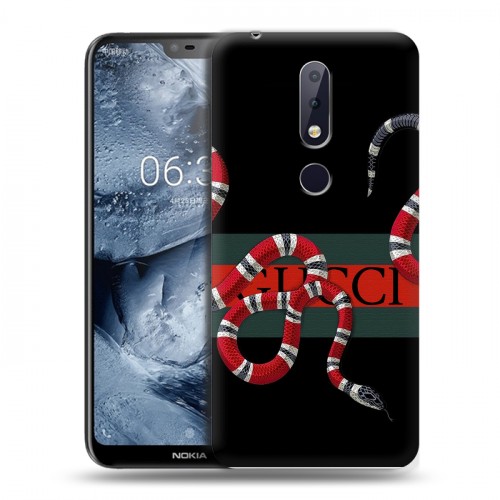 Дизайнерский пластиковый чехол для Nokia 6.1 Plus Хайп и мода