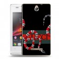 Дизайнерский пластиковый чехол для Sony Xperia E Хайп и мода