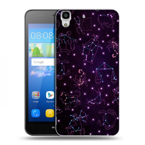 Дизайнерский пластиковый чехол для Huawei Y6 Созвездия