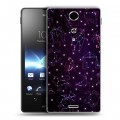 Дизайнерский пластиковый чехол для Sony Xperia TX Созвездия