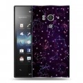 Дизайнерский пластиковый чехол для Sony Xperia acro S Созвездия