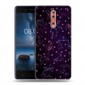 Дизайнерский пластиковый чехол для Nokia 8 Созвездия