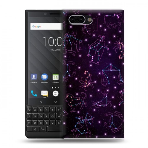Дизайнерский пластиковый чехол для BlackBerry KEY2 Созвездия