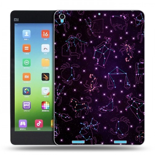 Дизайнерский силиконовый чехол для Xiaomi MiPad Созвездия