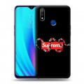 Дизайнерский пластиковый чехол для Realme 3 Pro Хайп и мода