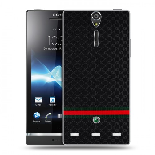 Дизайнерский пластиковый чехол для Sony Xperia S Хайп и мода