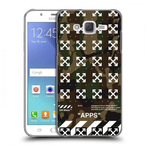 Дизайнерский пластиковый чехол для Samsung Galaxy J5 Хайп и мода