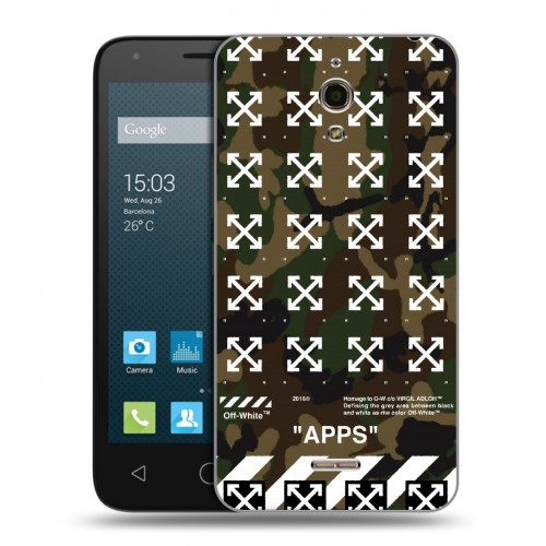 Дизайнерский силиконовый чехол для Alcatel One Touch Pixi 4 (6) Хайп и мода