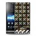 Дизайнерский пластиковый чехол для Sony Xperia S Хайп и мода