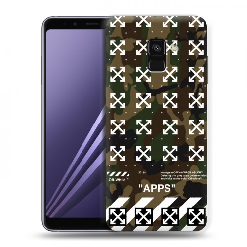 Дизайнерский пластиковый чехол для Samsung Galaxy A8 (2018) Хайп и мода