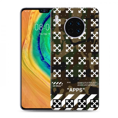 Дизайнерский пластиковый чехол для Huawei Mate 30 Хайп и мода