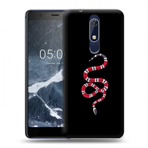 Дизайнерский пластиковый чехол для Nokia 5.1 Хайп и мода