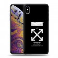 Дизайнерский силиконовый чехол для Iphone Xs Max Хайп и мода