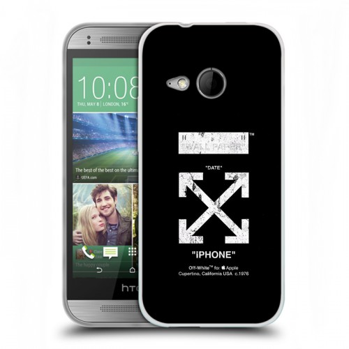 Дизайнерский пластиковый чехол для HTC One mini 2 Хайп и мода