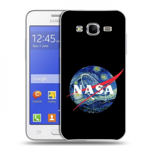 Дизайнерский силиконовый чехол для Samsung Galaxy J7 NASA