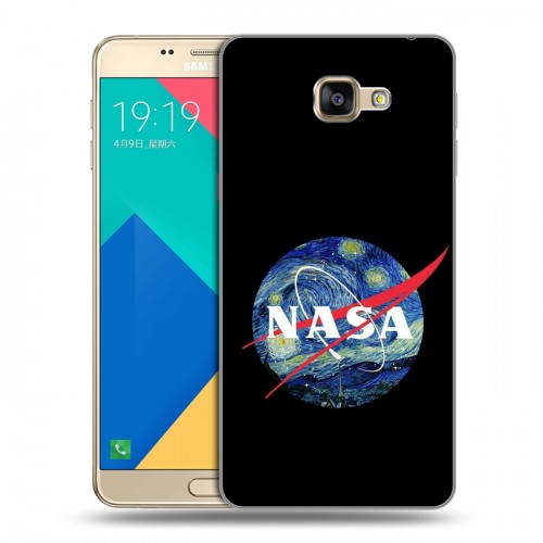 Дизайнерский силиконовый чехол для Samsung Galaxy A9 NASA