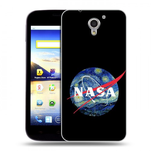 Дизайнерский пластиковый чехол для ZTE Blade A510 NASA