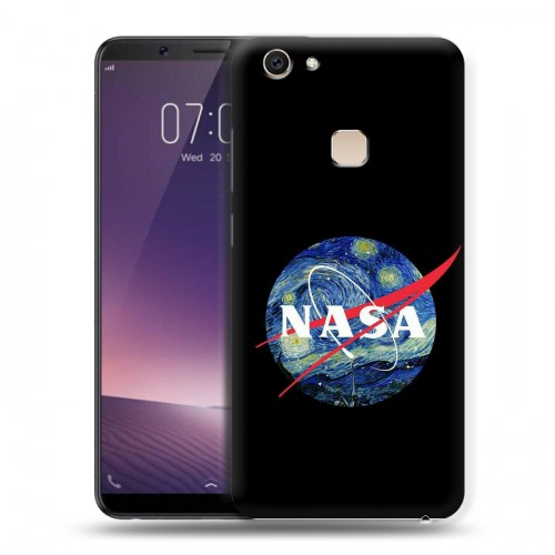 Дизайнерский пластиковый чехол для Vivo V7 Plus NASA