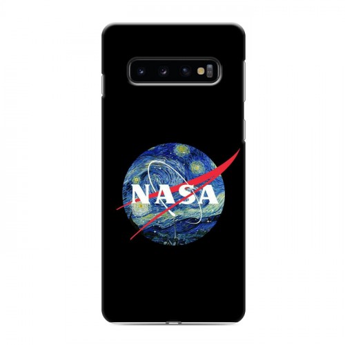 Дизайнерский силиконовый чехол для Samsung Galaxy S10 NASA