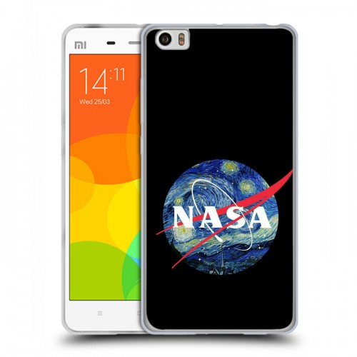 Дизайнерский пластиковый чехол для Xiaomi Mi Note NASA