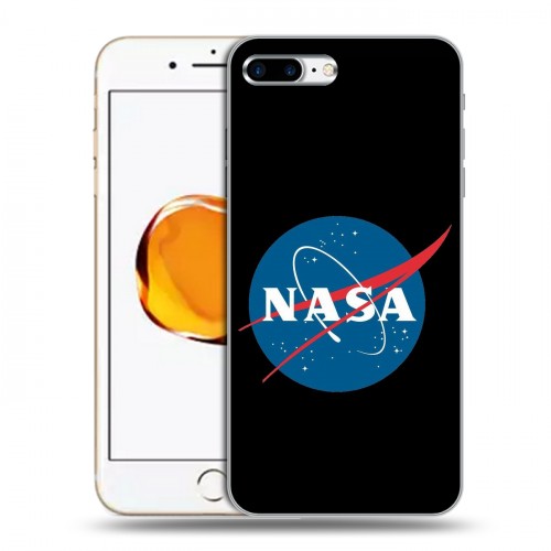 Дизайнерский пластиковый чехол для Iphone 7 Plus / 8 Plus NASA