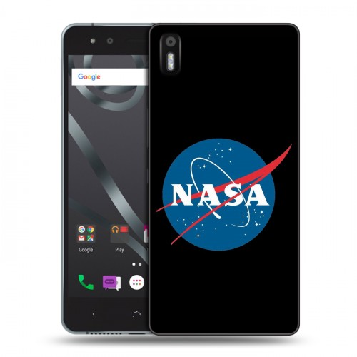 Дизайнерский пластиковый чехол для BQ Aquaris X5 NASA