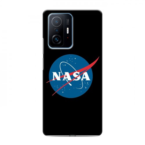 Дизайнерский силиконовый с усиленными углами чехол для Xiaomi 11T NASA