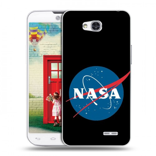 Дизайнерский пластиковый чехол для LG L80 NASA