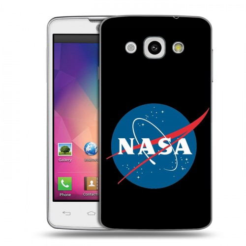 Дизайнерский пластиковый чехол для LG L60 NASA