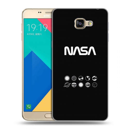 Дизайнерский силиконовый чехол для Samsung Galaxy A9 NASA