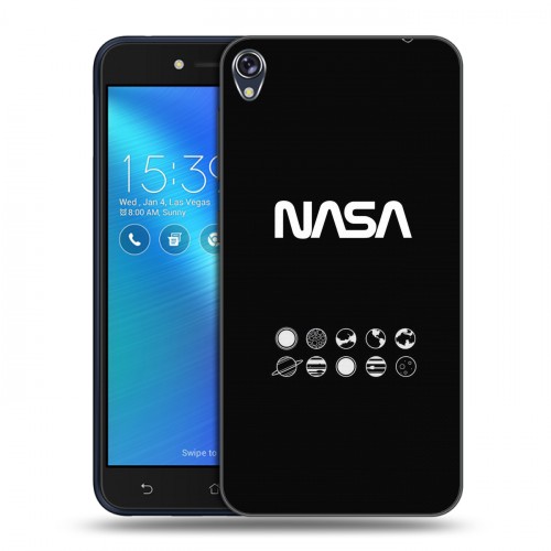 Дизайнерский силиконовый чехол для Asus ZenFone Live NASA