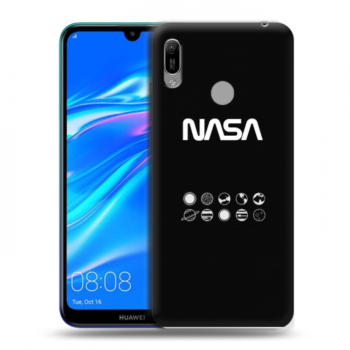 Дизайнерский пластиковый чехол для Huawei Y6 (2019) NASA