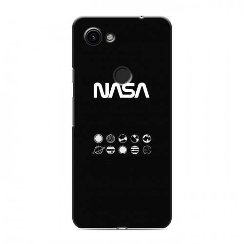 Дизайнерский пластиковый чехол для Google Pixel 3a NASA